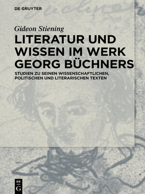 cover image of Literatur und Wissen im Werk Georg Büchners